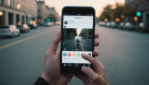 copier espace blanc sur Instagram